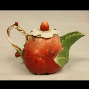 Antique Strawberry Small Teapot.
