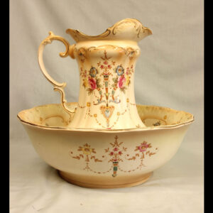 Antique Crown Devon Jug & Bowl Set