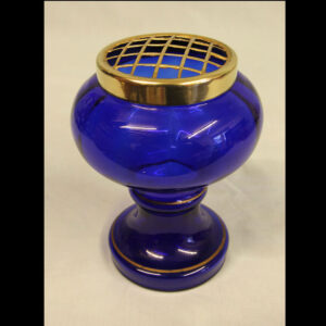 Bristol Blue Glass Posey Vase