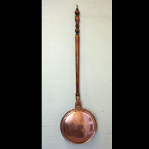Antique Victorian Copper Warming Pan