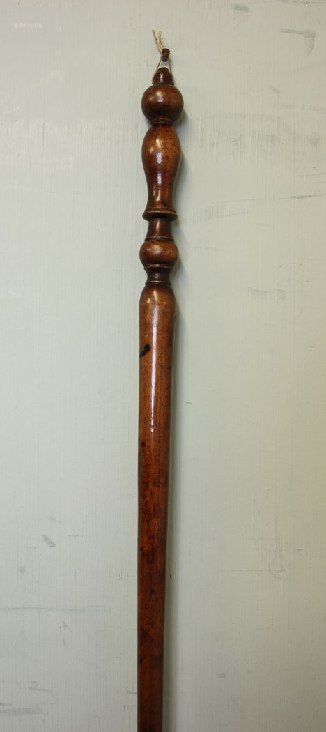 11532r7 Antique Victorian Copper Warming Pan,