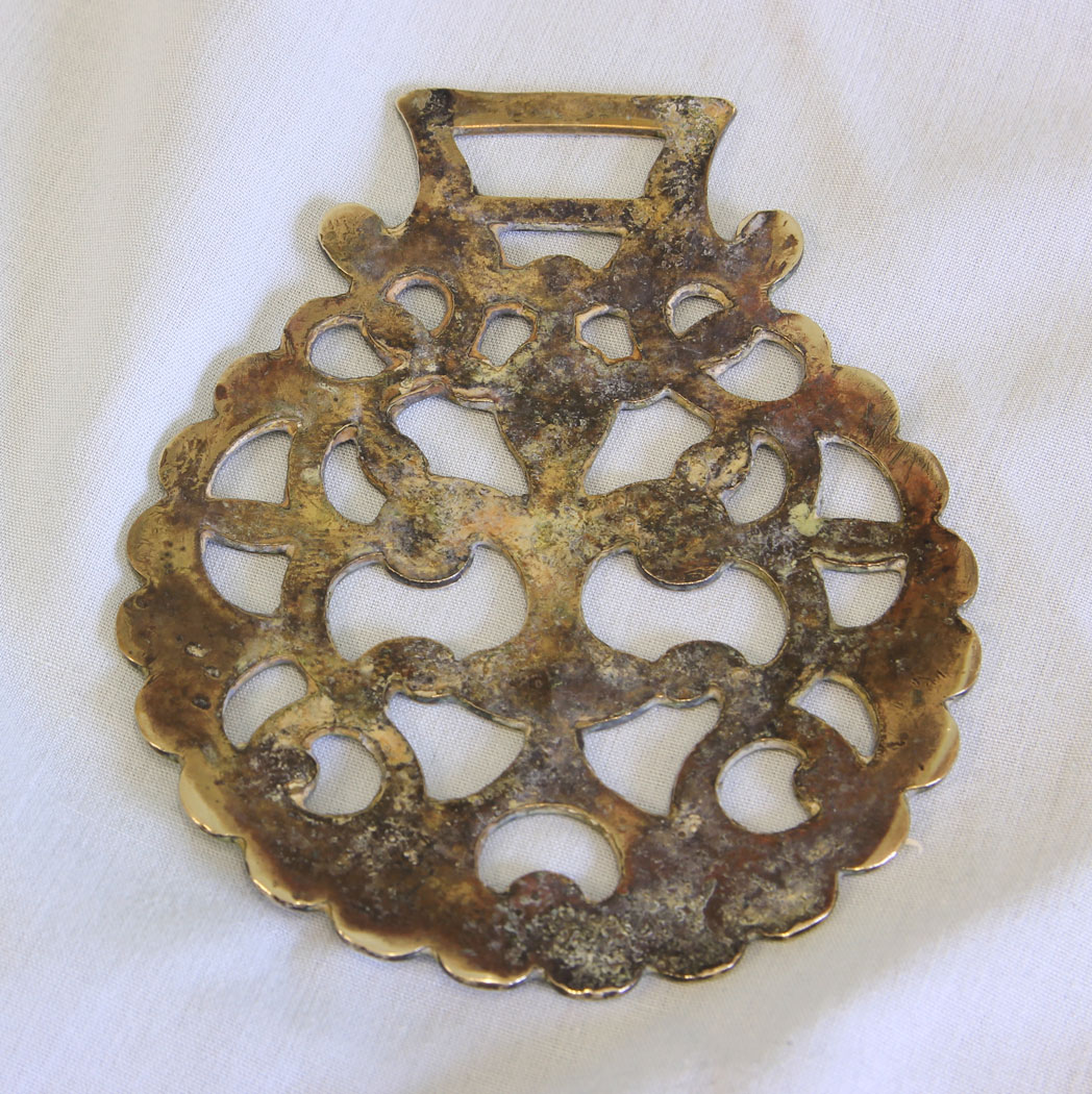 11539r2 Antique Horse Brass,