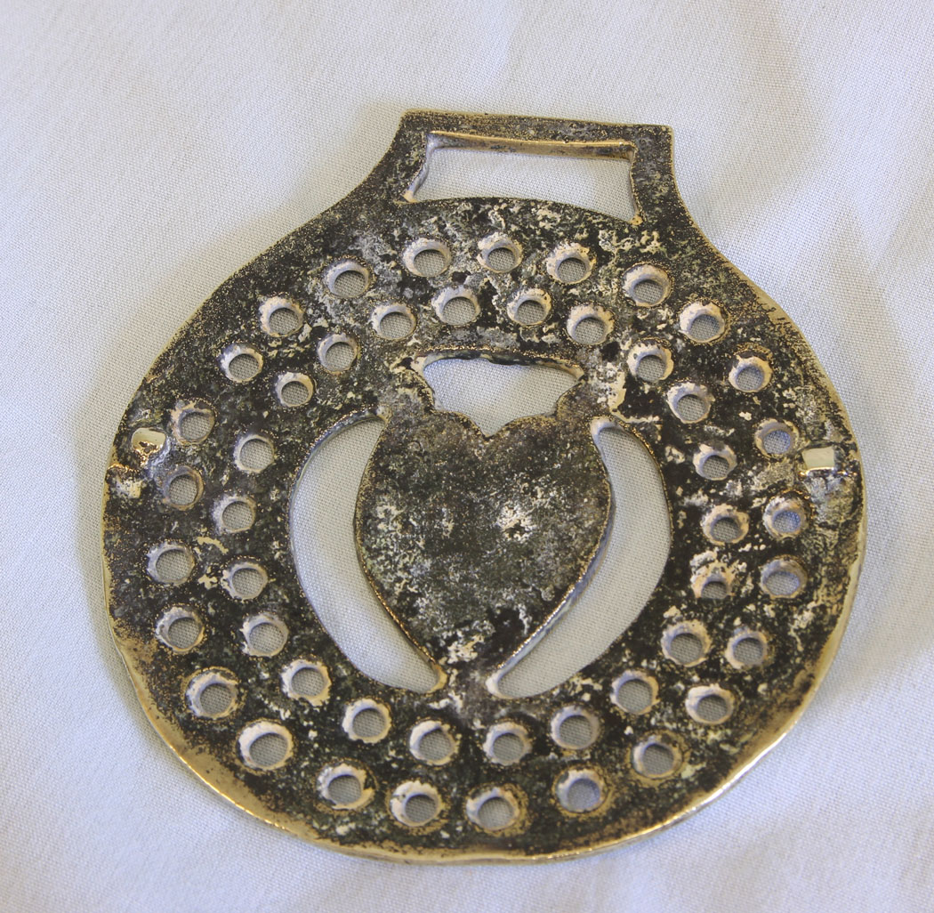 11540r2 Antique Horse Brass,