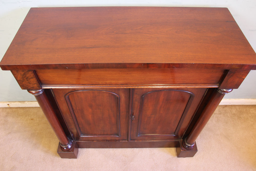 11549r12 Antique Victorian Mahogany Chiffonier Sideboard Base,