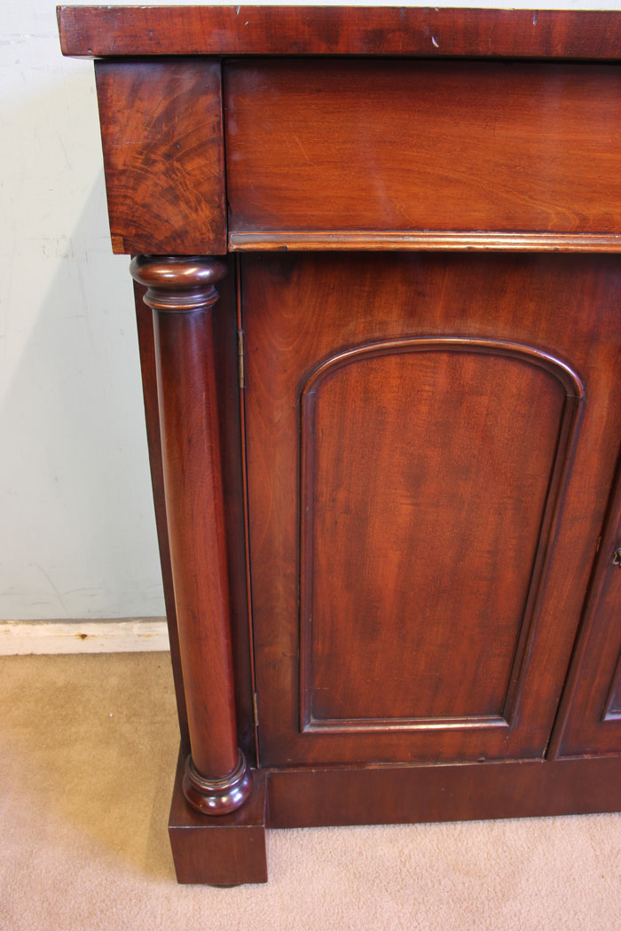 11549r8 Antique Victorian Mahogany Chiffonier Sideboard Base,