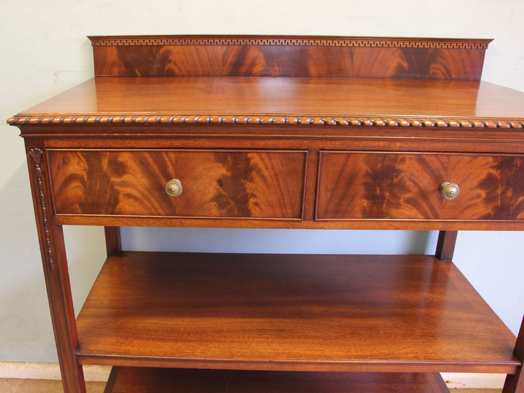 11559r10 Antique Mahogany Buffet Server,