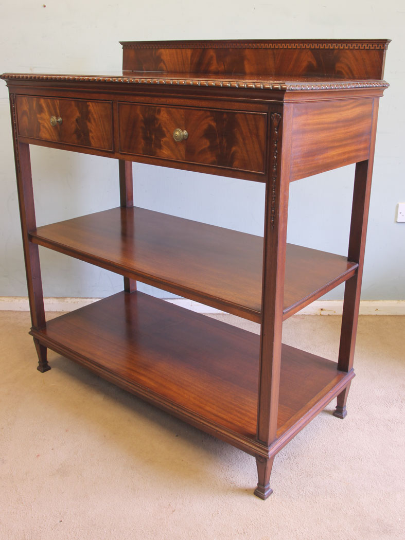 11559r3 Antique Mahogany Buffet Server,