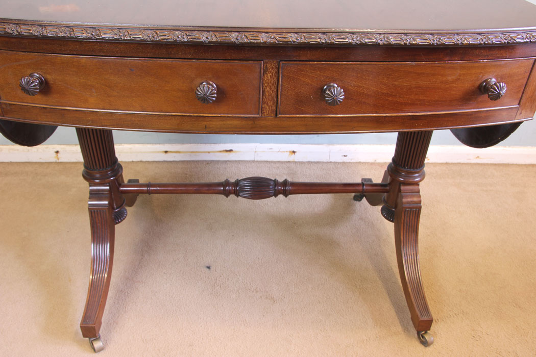 11583r4 Antique Mahogany Sofa Centre Table,