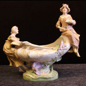 Antique Large Royal Dux Centre Piece.