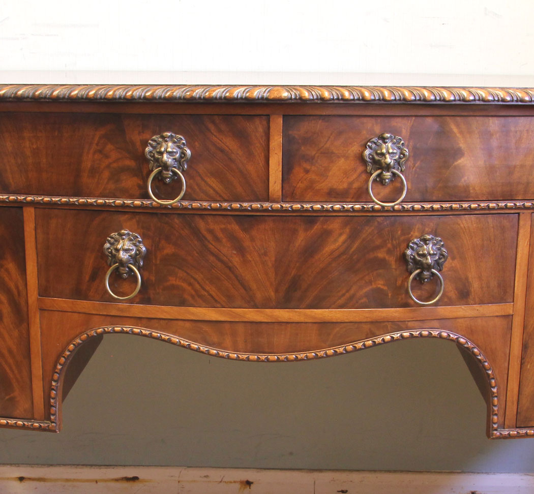 11616r4 Antique Quality Mahogany Sideboard,
