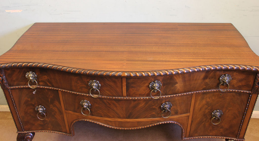 11616r6 Antique Quality Mahogany Sideboard,