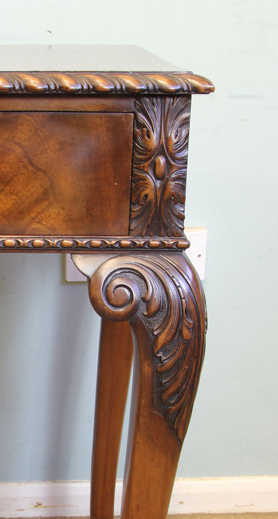 11617r10 Antique Mahogany Side Table,