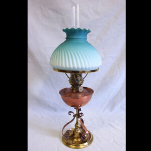 Antique Miniature Oil Lamp