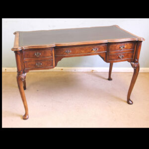Antique Quality Burr Walnut Writing Desk