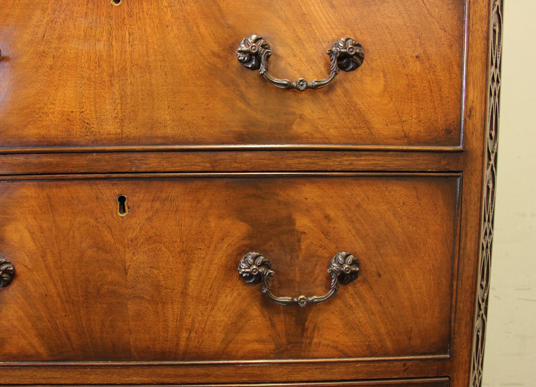 11689r11 Antique Mahogany Chest on Chest Tallboy, The Antique Shop,