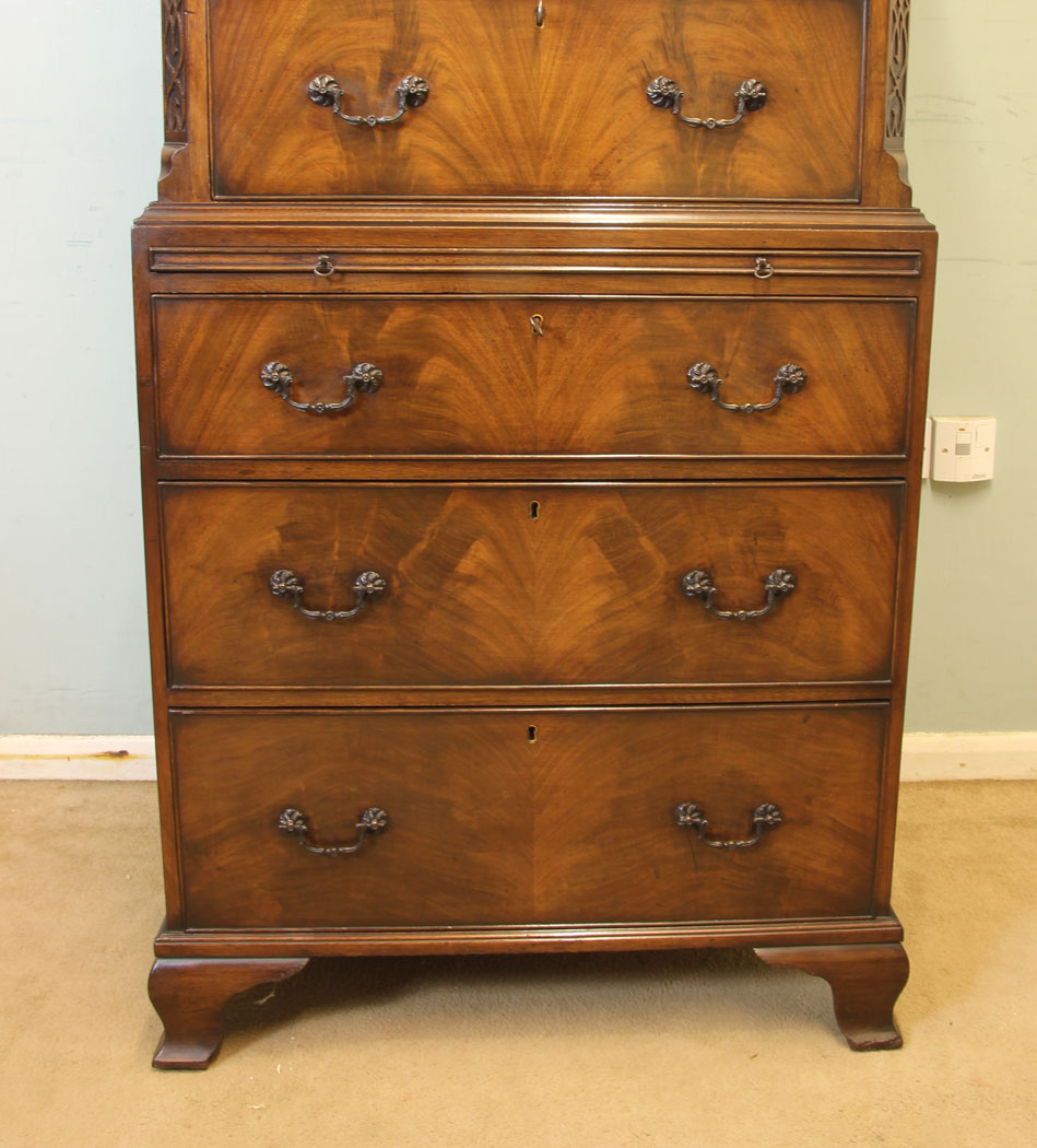 11689r4 Antique Mahogany Chest on Chest Tallboy, The Antique Shop,