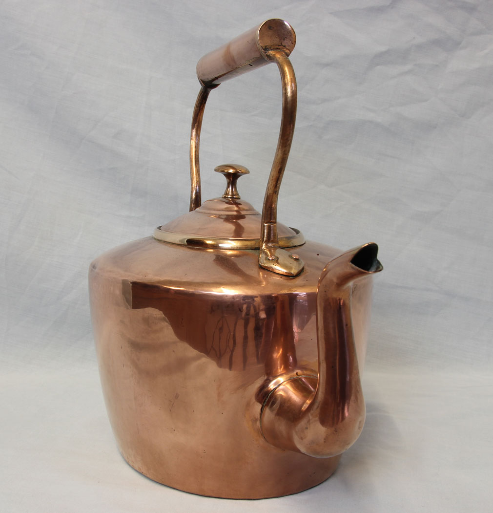 11757r4 Antique Copper Kettle,