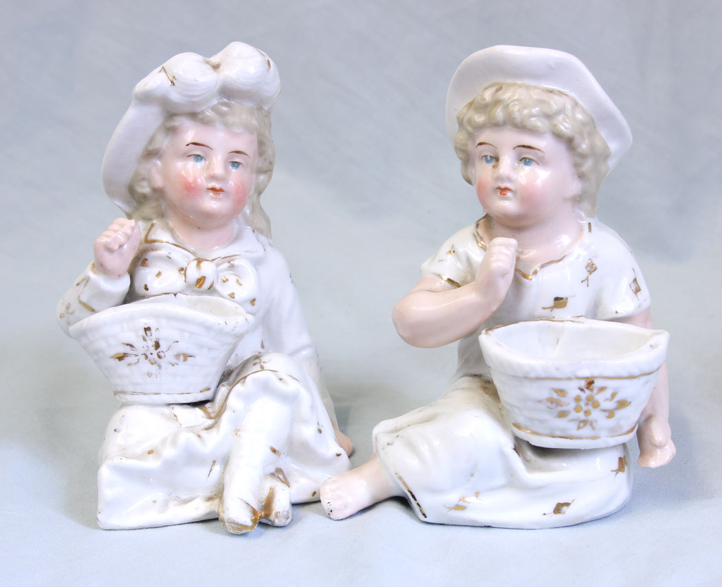 11790r1 Antique Pair Continental Figures,
