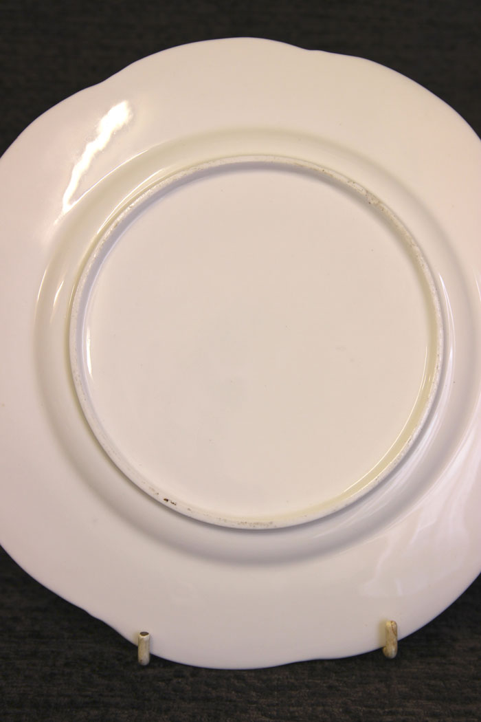 11799r6 Antique 19th Century Porcelain Dessert Cabinet Plate,