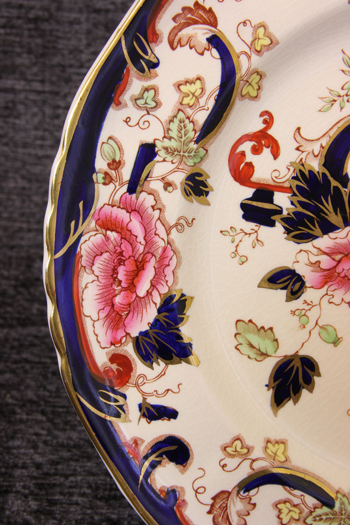 11804r5 Masons Ironstone Mandalay Dinner Plate,