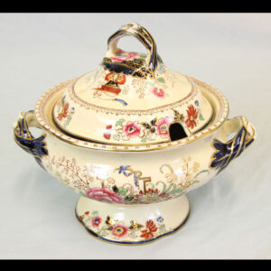 Antique Masons 19th Century Sauce Tureen