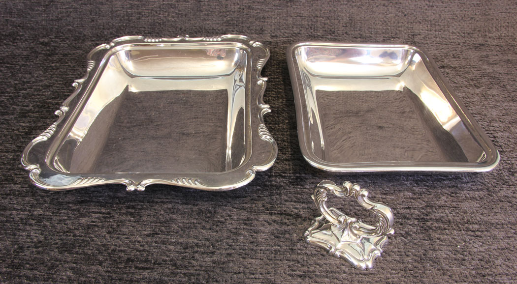 11829r8 Silver Plated Tureens,