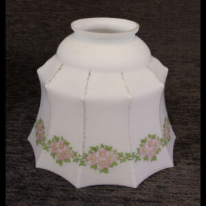 Antique Vintage Glass Light Lamp Shade
