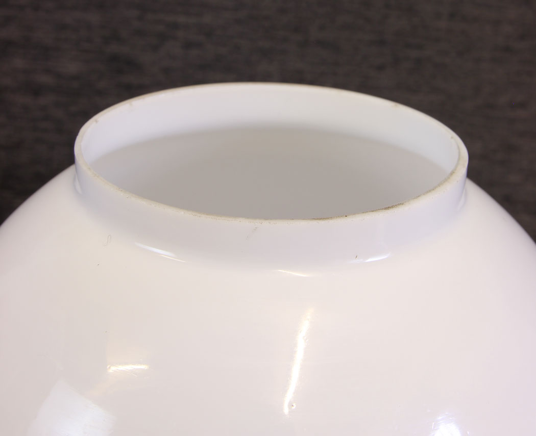 11859r6 Antique Opaque Oil Lamp Shade Globe,