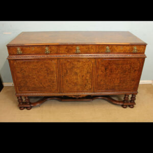 Quality Burr Walnut Sideboard Server