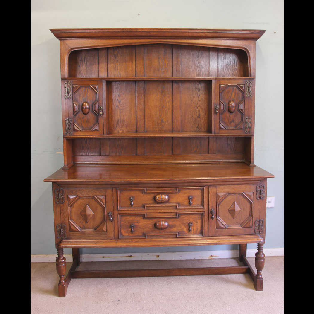 11871r01 Antique Oak Dresser, Antique Oak Dresser