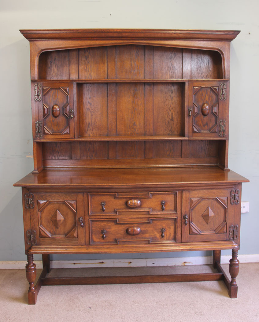 11871r1 Antique Oak Dresser,
