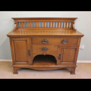 Antique Oak Arts Craft Sideboard Maple & Co