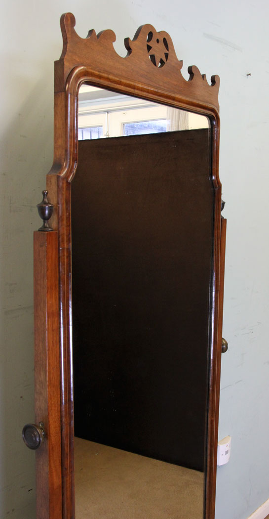 10630r26 Antique Edwardian Dressing Mirror,
