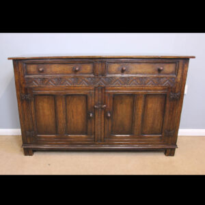Antique Oak Sideboard Dresser Base