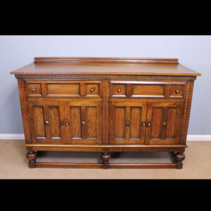 Antique Oak Sideboard Dresser Base