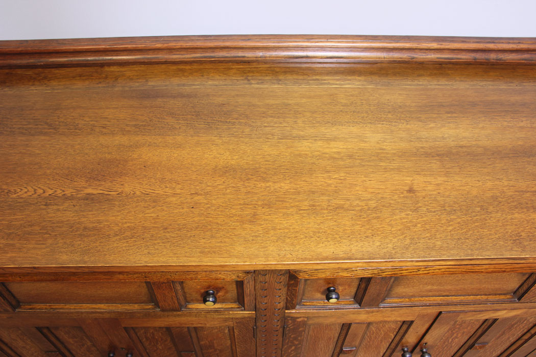 11916r12 Antique Oak Sideboard Dresser Base,
