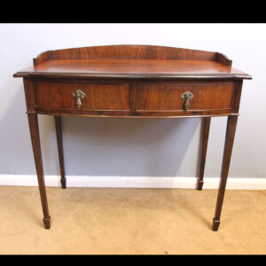 Antique Rosewood Shaped Front Side Table
