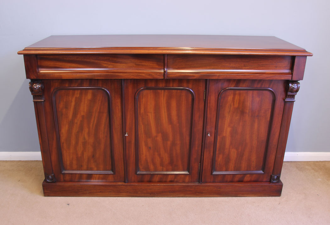 11947r1 Antique Victorian Mahogany Chiffonier Sideboard Server,
