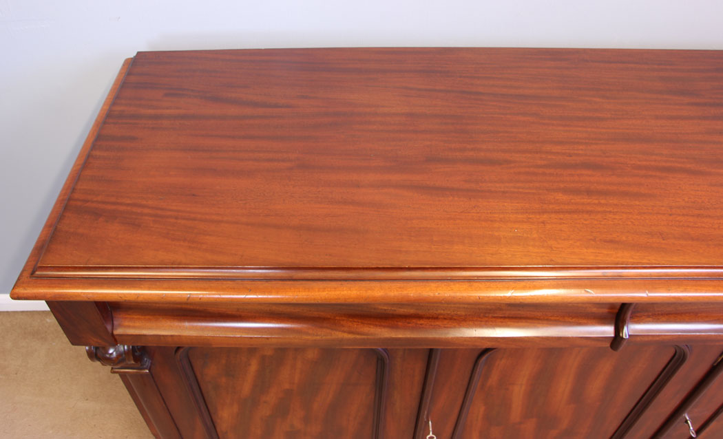 11947r12 Antique Victorian Mahogany Chiffonier Sideboard Server,