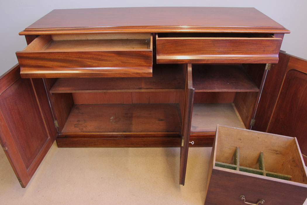 11947r15 Antique Victorian Mahogany Chiffonier Sideboard Server,