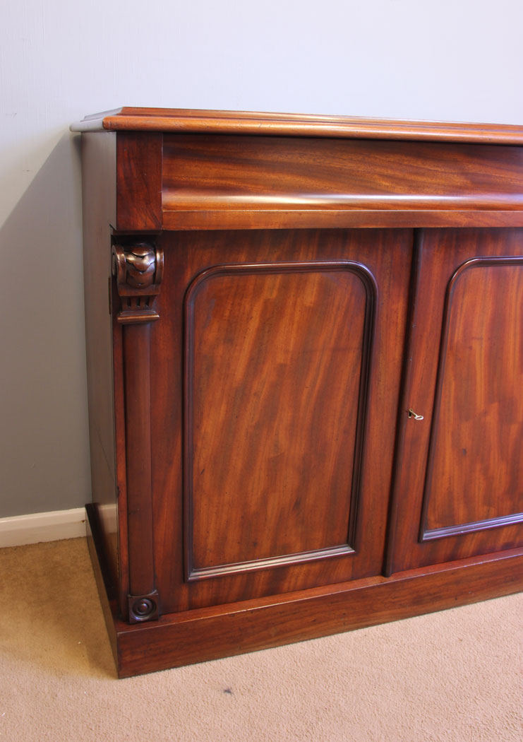 11947r5 Antique Victorian Mahogany Chiffonier Sideboard Server,