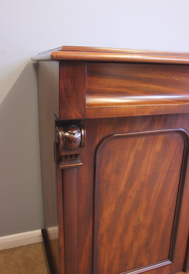 11947r6 Antique Victorian Mahogany Chiffonier Sideboard Server,