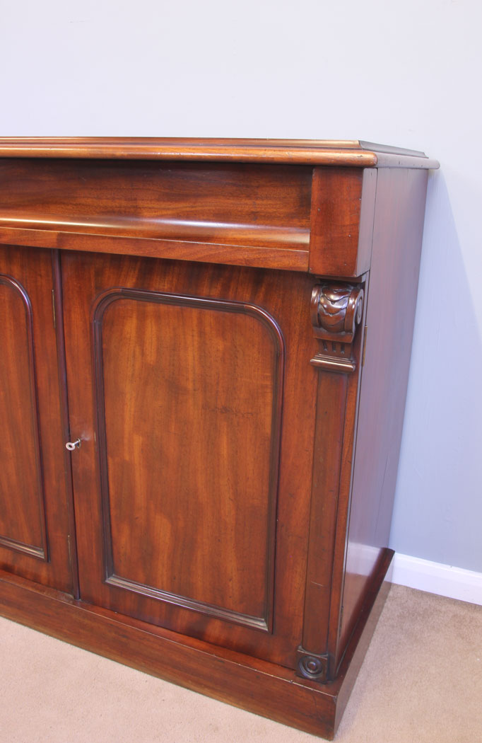 11947r7 Antique Victorian Mahogany Chiffonier Sideboard Server,