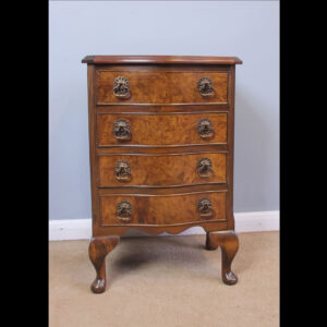 Small Burr Walnut Chest Drawers