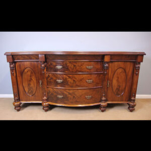 Antique Victorian Mahogany Sideboard Dresser Base
