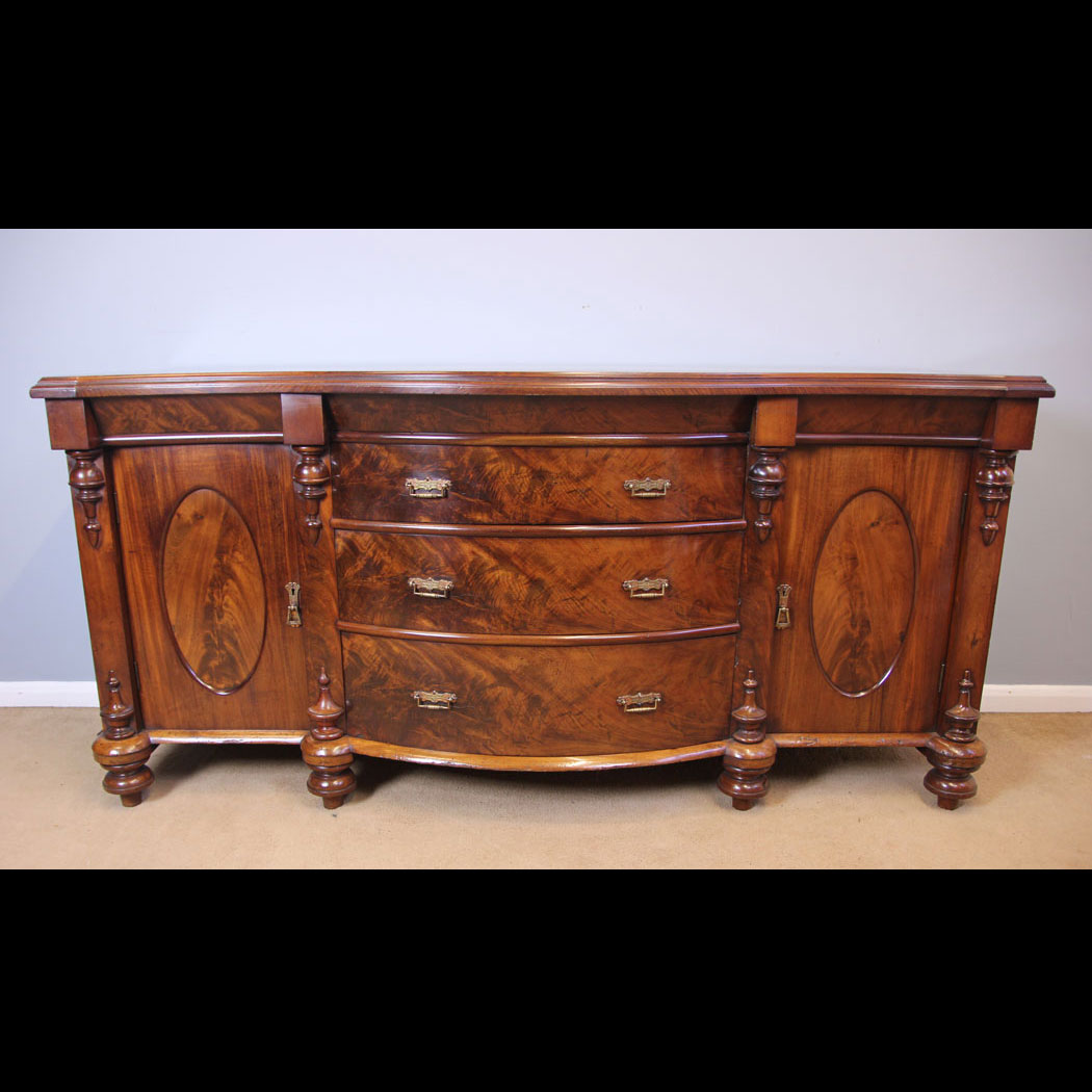 11952r01-Antique-Victorian-Mahogany-Sideboard-Dresser-Base,- Antique Victorian Mahogany Sideboard Dresser Base