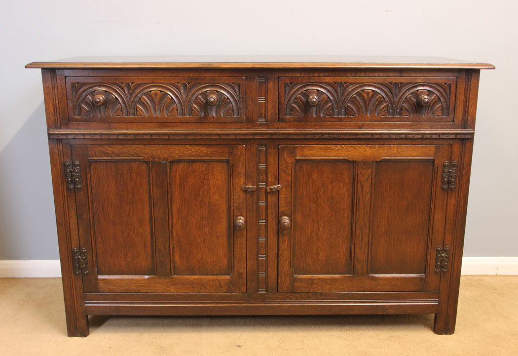 11961r1 Oak Sideboard Dresser Base,