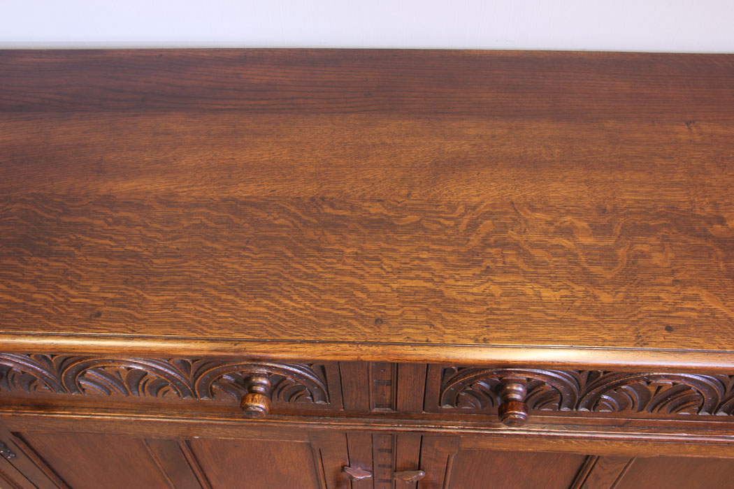 11961r7 Oak Sideboard Dresser Base,