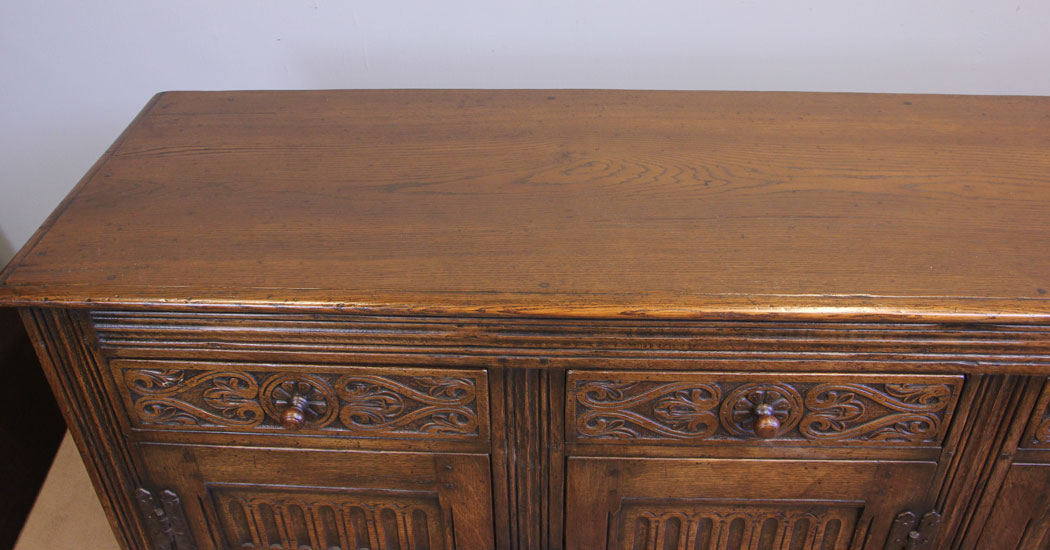 11970r5 18th Century Style Oak Sideboard Dresser Base,