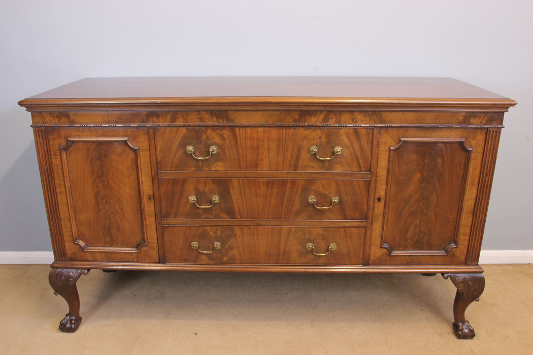 11978r1 Antique Mahogany Chiffonier Sideboard Server,